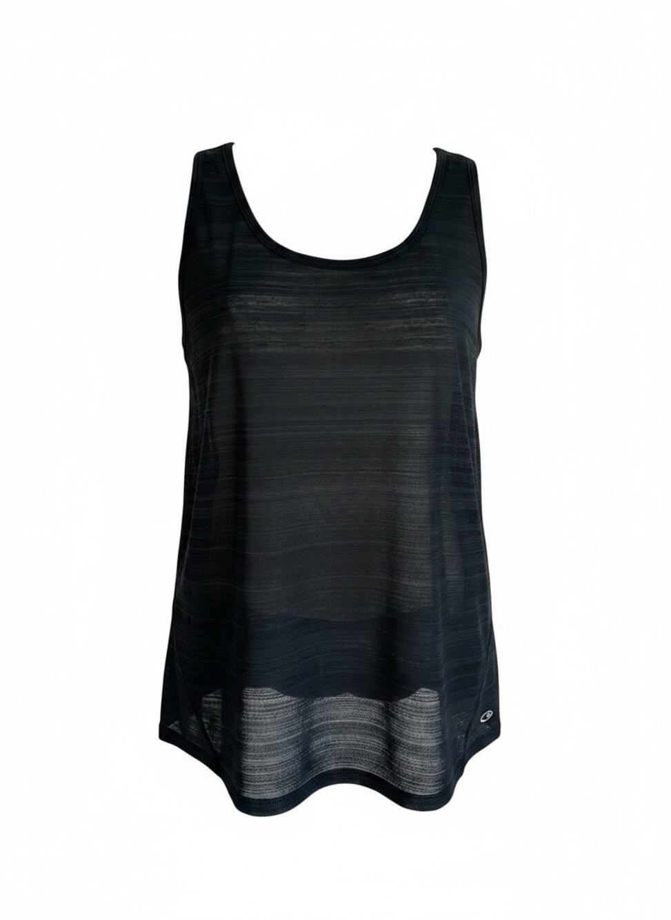 Champion black Duo Dry semisheer racerback tank top activewear XL